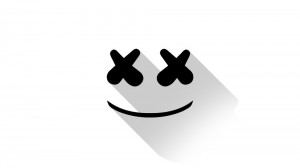 Создать мем: маска маршмеллоу шаблон, marshmello обои для экранов, marshmello логотип без фона