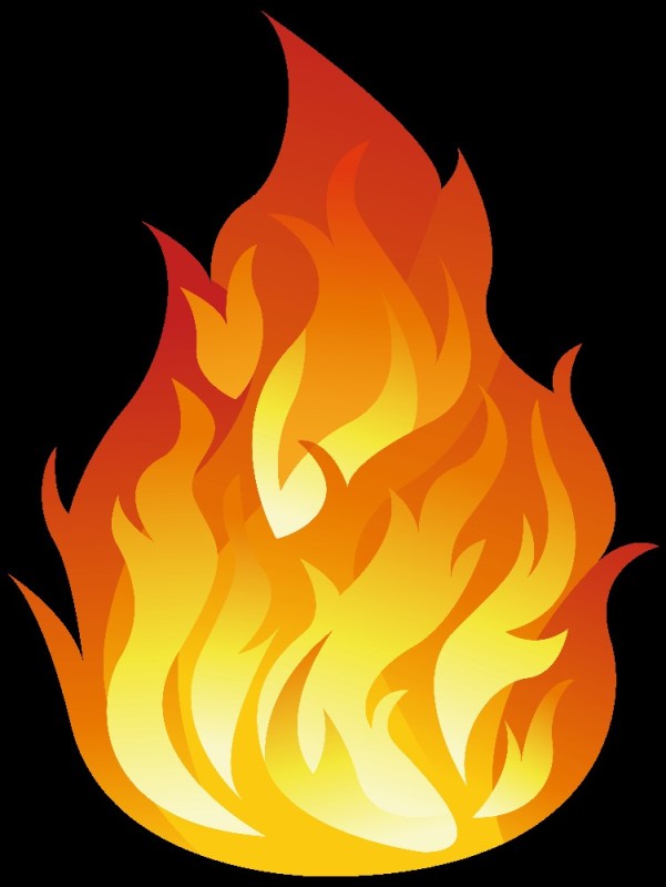 Create meme: drawing of fire, cartoon fire, fire without background