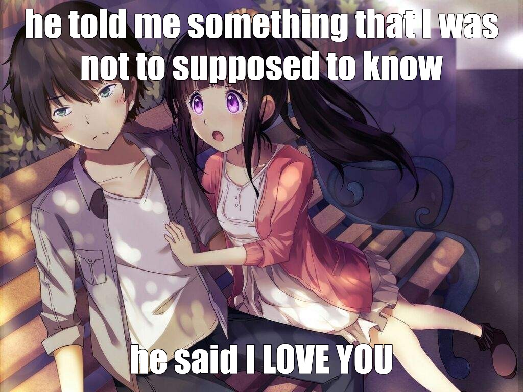 Anime Love Meme