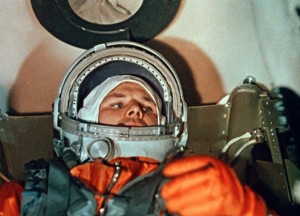 Create meme: space Gagarin, Yuri Gagarin