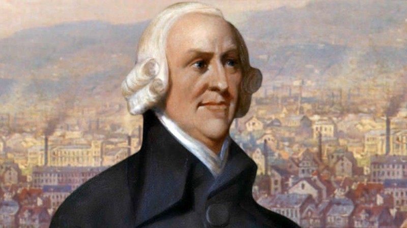 Create meme: Adam Smith , Adam smith's theory, adam smith portrait
