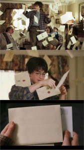 Создать мем: гарри поттер возвращение, хогвартс письмо, письмо гарри поттеру из хогвартса кадр из фильма