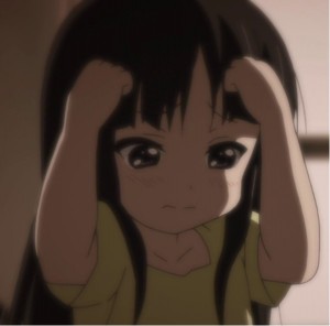 Создать мем: мио акияма маленькая, аниме тян лицо, аниме