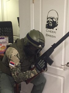 Создать мем: кандёхай веселее, 5 азиатов в rainbow six, cheeki breeki спецназ