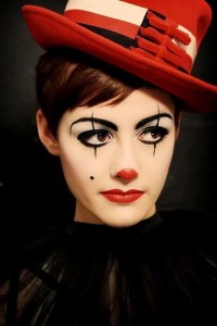 Create meme: Grimm meme, makeup for Halloween clown, makeup for Halloween