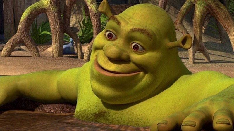 Create meme: shrek 5 , Shrek in the swamp, Shrek Shrek