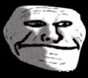 Create meme: the trollface , meme trollface, trollface smiles under the mask
