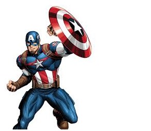 Create meme: captain America