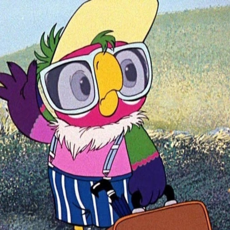 Создать мем: бабай, блудный попугай кеша, уезжаю в отпуск
