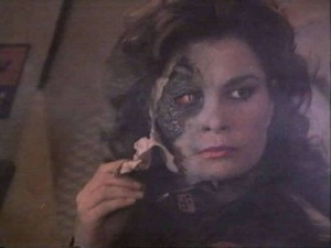 Create meme: jane badler, reptilian, Reptilians