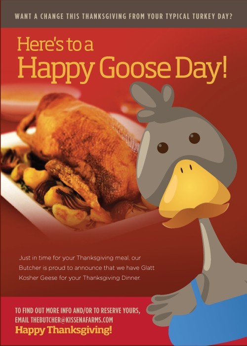 Create meme: thanksgiving dinner, baked goose, thanksgiving