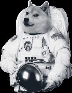 Создать мем: собака астронавт, доги космонавт, хайдемари стефанишин-пайпер астронавт