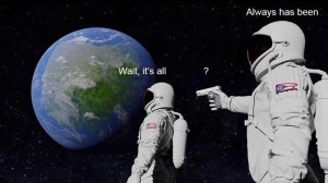 Create meme: astronaut, space, astronaut art
