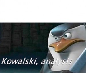 Create meme: Kowalski options, Kowalski options meme, Kowalski analyze