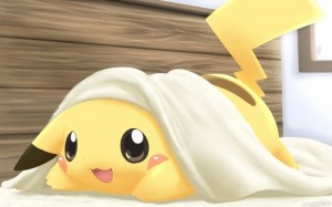 Создать мем: Покемон, pikachu pokemon, сонный пикачу