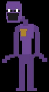 Create meme: purple gay pixel