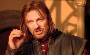 Create meme: you cannot just take and, meme Lord of the rings Boromir, Sean bean you can't just