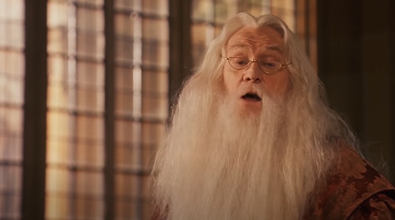 Create meme: Albus Dumbledore , Harry Potter , richard harris albus dumbledore gifs