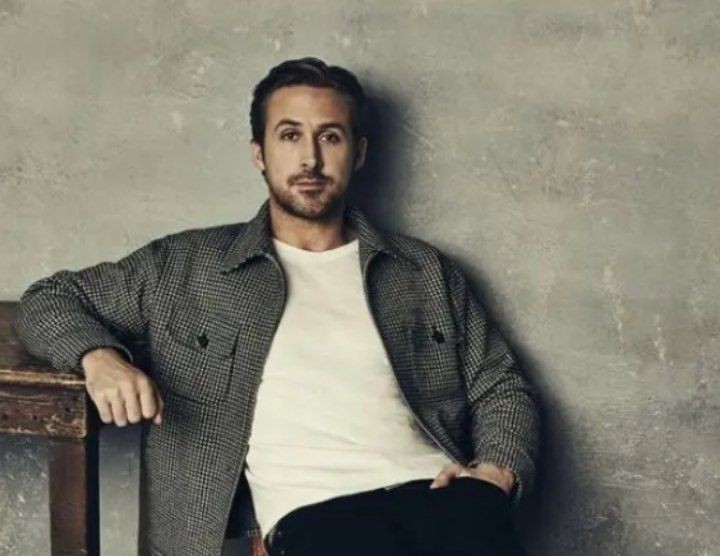Create meme: Ryan Gosling , Ryan Gosling is sitting, ryan gosling gq