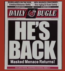 Create meme: New York Post, daily bugle cover, daily bugle poster