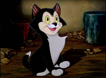 Create meme: Figaro the cat from Pinocchio, Figaro Disney, The cat Figaro Disney