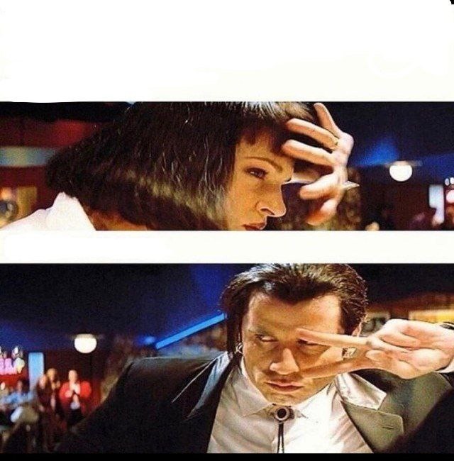 Create meme: John Travolta pulp fiction, vincent vega, John Travolta pulp fiction dance