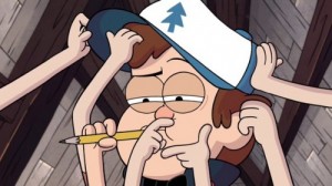 Create meme: dipper, dipper pines, gravity falls