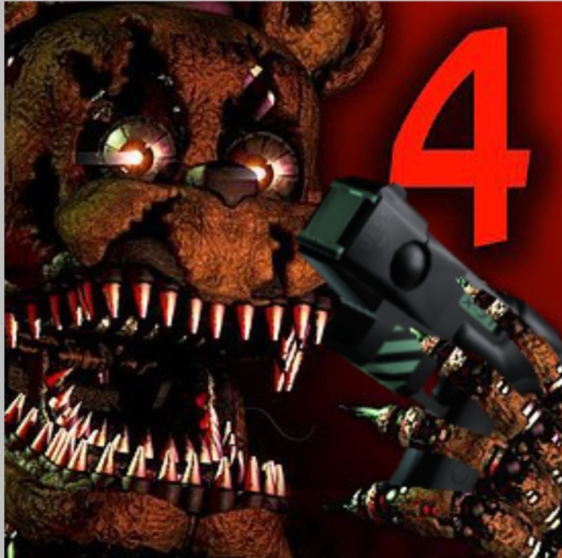 Создать мем: 4 фнаф, игра игра five nights at freddys 4, пять ночей с фредди 4