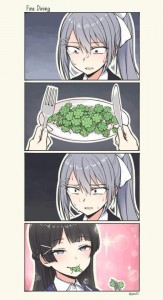Создать мем: аниме, fine dining anime, anime meme