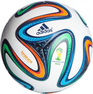Create meme: brazuca ball, soccer ball adidas world cup, the ball football adidas