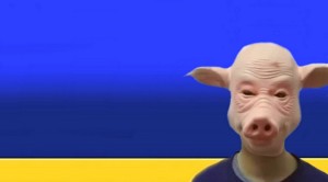 Создать мем: морда свиньи, голова свиньи, маска свиньи