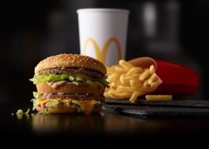 Create meme: big Mac, McDonald's, the big tasty McDonalds
