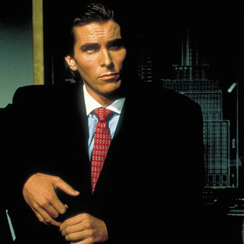 Create meme: christian bale american psycho, bateman, the Jedi 