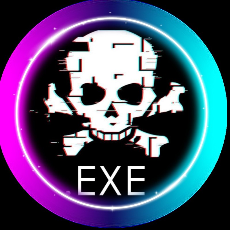 Create meme: exe skull, exe, exe file