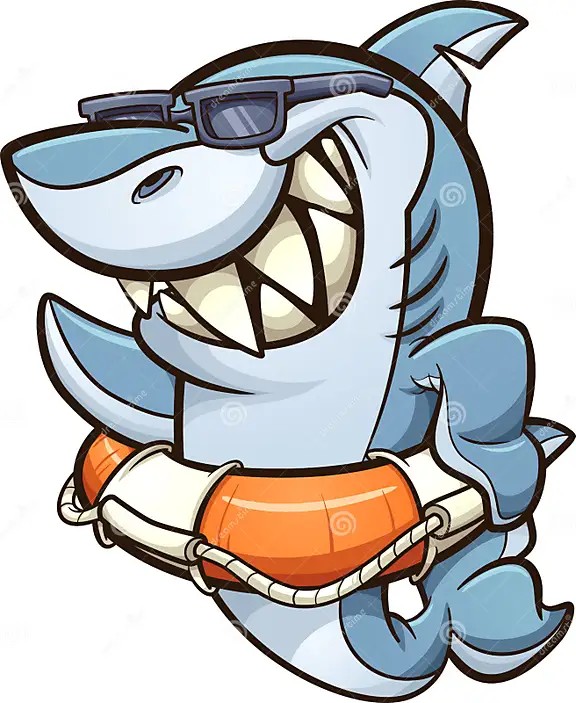 Create meme: shark illustration, funny shark, cool shark