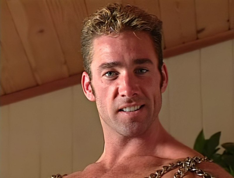 Create meme: Billy Herrington, hachimaki Billy Herrington, Gachimuchi is an actor