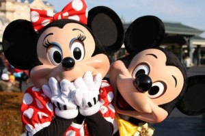 Create meme: Minnie mouse and Mickey mouse Disneyland 