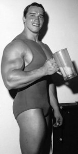 Create meme: muscle, young Arnie, young Arnold