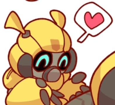 Create meme: anime , honey bee, bee bumblebee