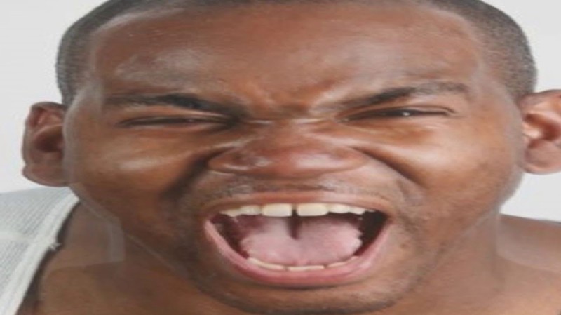 Create meme: evil nigger , the mouth of a negro, Negro 