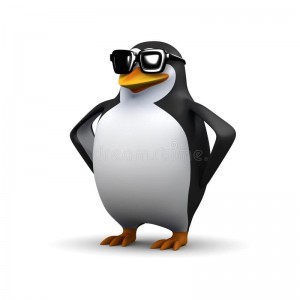 Создать мем: пингвин с телефоном, пингвин, qq penguin glasses