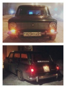 Create meme: VAZ Lada, Lada 2105, Lada 2107