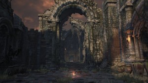 Create meme: Gothic building art, the ruins of the castle, elven ruins fantasy