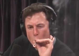 Create meme: Elon musk is Smoking shit, Elon musk smokes live