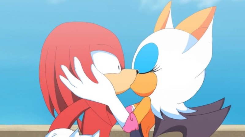 Create meme: rouge and knuckles, sonic x knuckles and rouge, spike knuckles and rouge