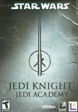 Create meme: star wars: jedi knight, star wars jedi knight: jedi academy, Star wars jedi knight jedi academy cover