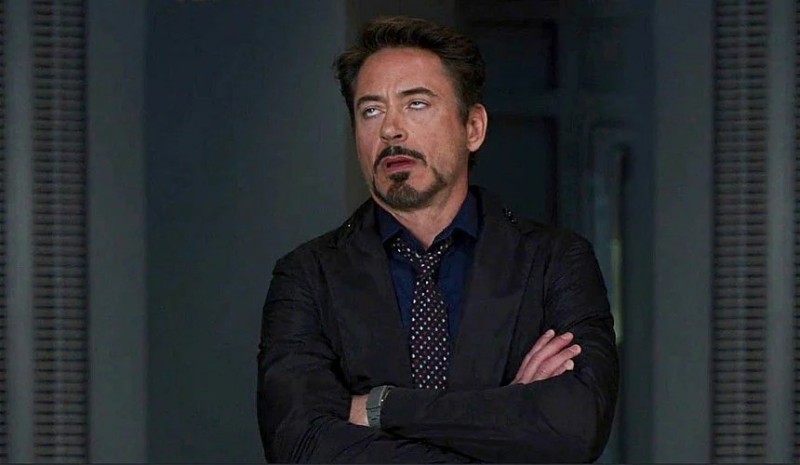 Create meme: Robert Downey Jr. rolled his eyes, Robert Downey Jr rolls eyes, Downey Jr rolls eyes