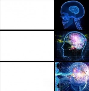 Create meme: memes about the brain, memes overmind, the overmind meme template