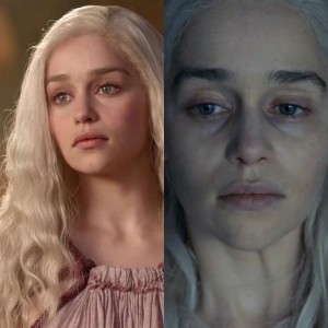 Create meme: Emilia Clarke, daenerys Targaryen photos, daenerys Targaryen