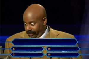 Create meme: who wants to be a millionaire template, game who wants to be a millionaire, the Negro who wants to be a millionaire meme